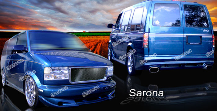 Custom GMC Safari Mini Van Body Kit 1995 2004 1290.00 Manufacturer Sarona Part GM 012 KT